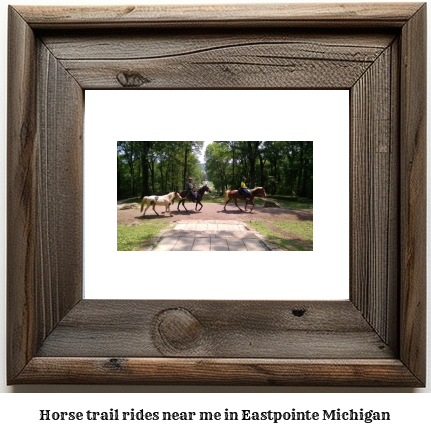 horse trail rides near me in Eastpointe, Michigan